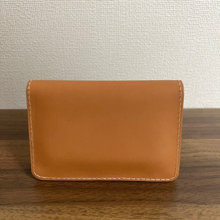 【新品未使用品】ジャンルソー 名刺入 カードケース ブラウン フランス