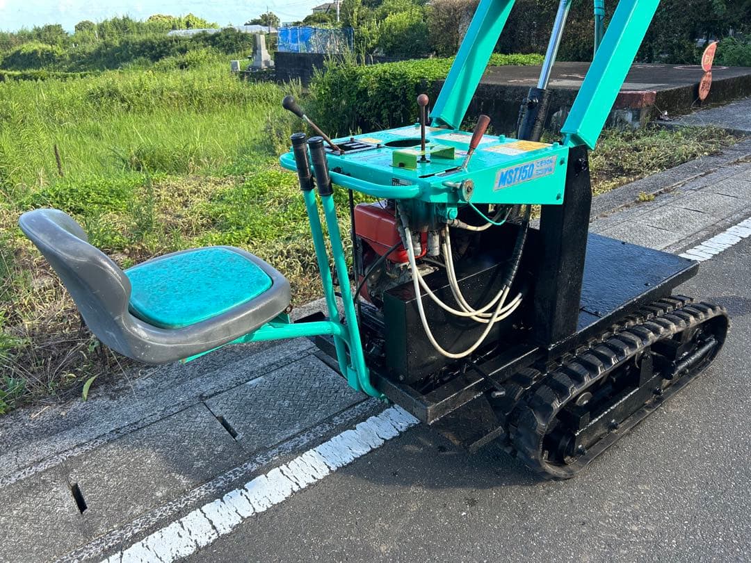 田中製作所　ローダー　6ps MST150 油圧ショベル　ミニローダー　動画あり
