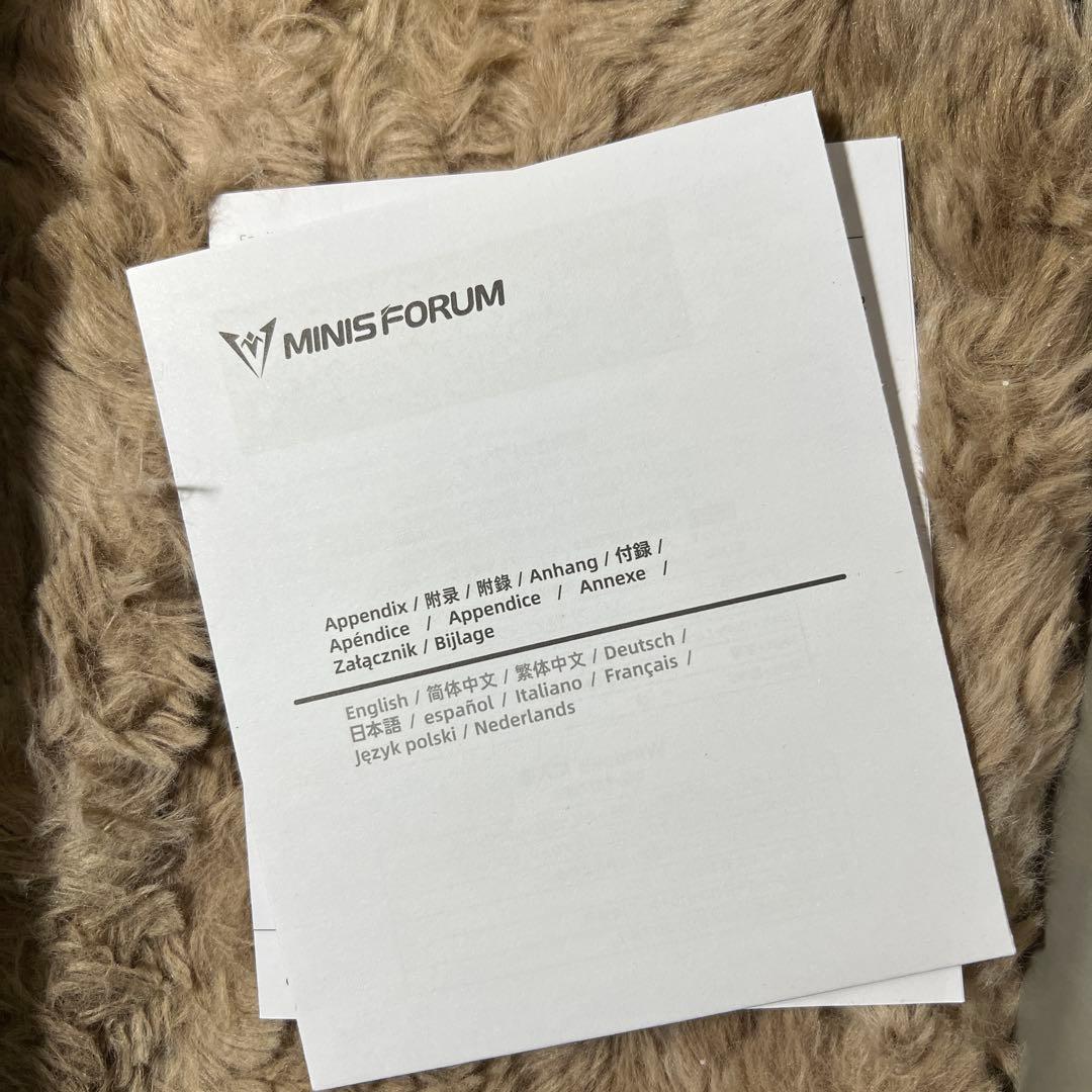 ミニPC MINISFORUM AI NAS N5 Pro P370 128GB