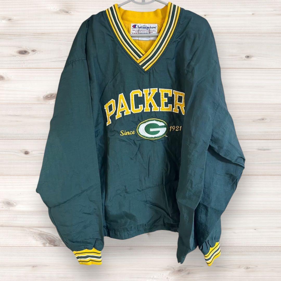 ウォームアップウェア Champion GreenBayPackers trainingtop NFL