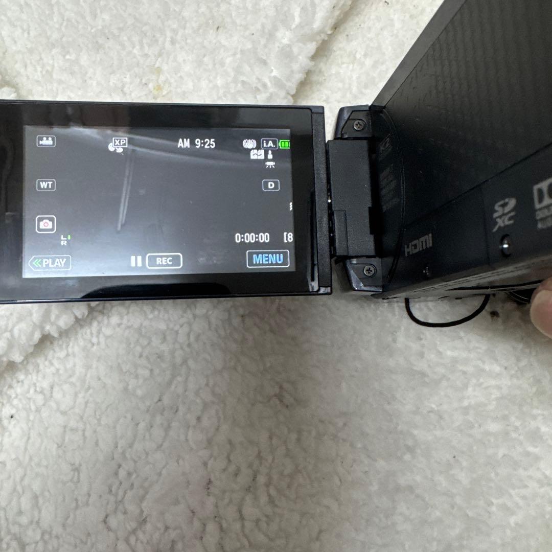 JVC ビデオカメラ EVERIO GZ-R470-H アイスグレー