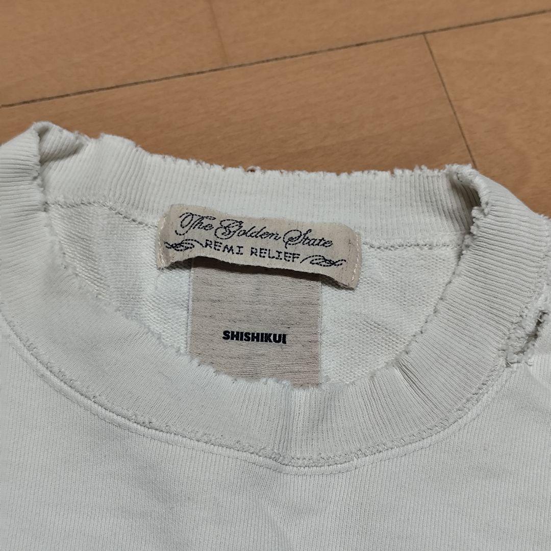 THE SHISHIKUI×REMI RELIEF CRUSHED スウェットM