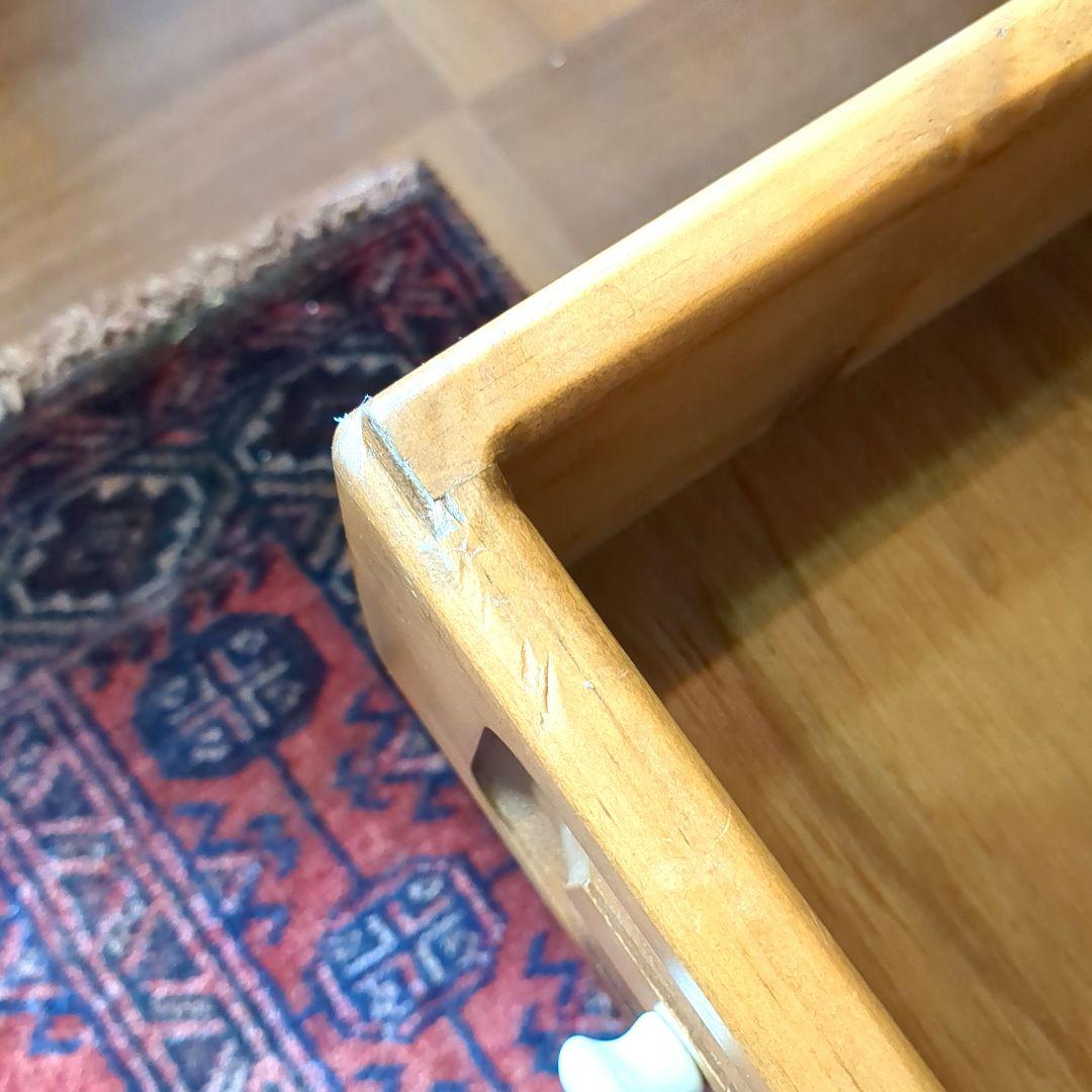 パイン材　4段チェスト　箪笥　カントリー