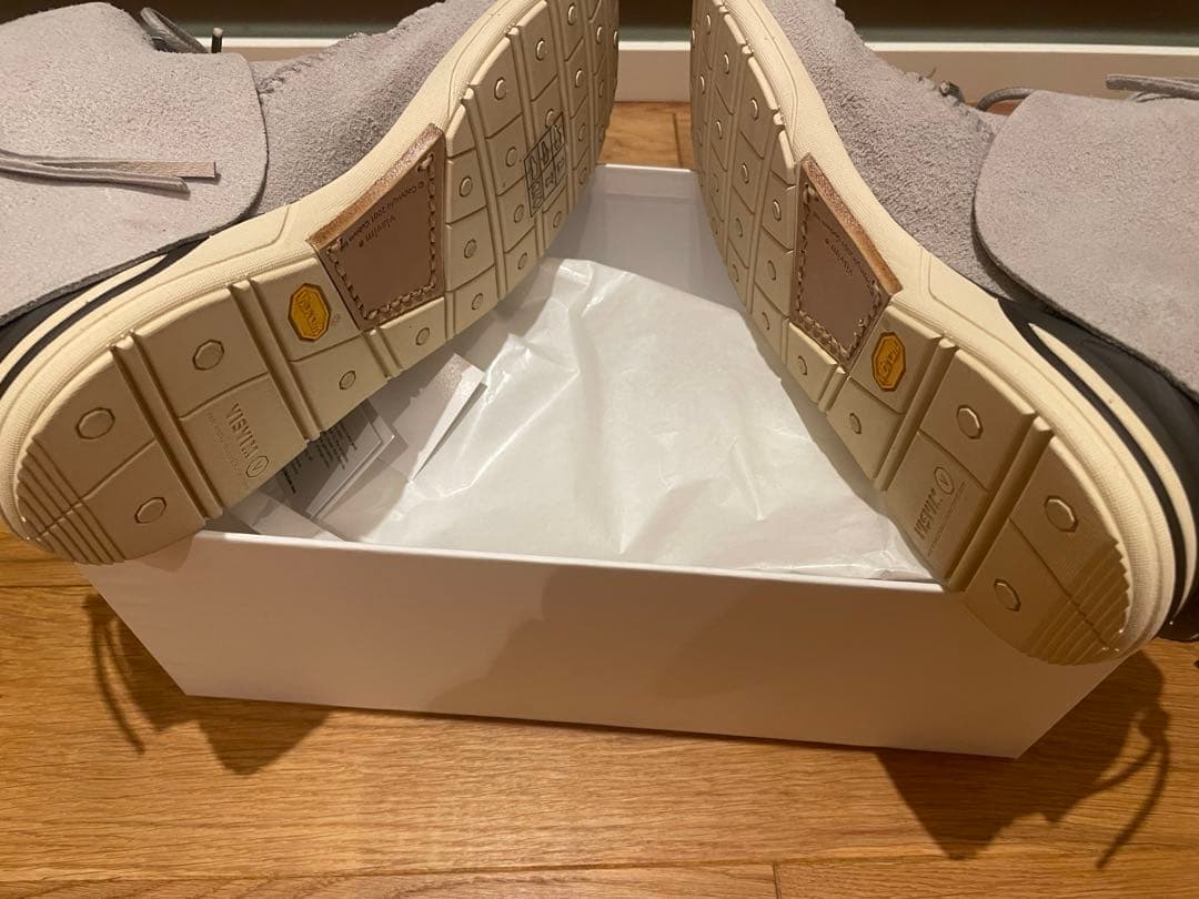靴 visvim FBT LHAMO-FOLK GREY M10