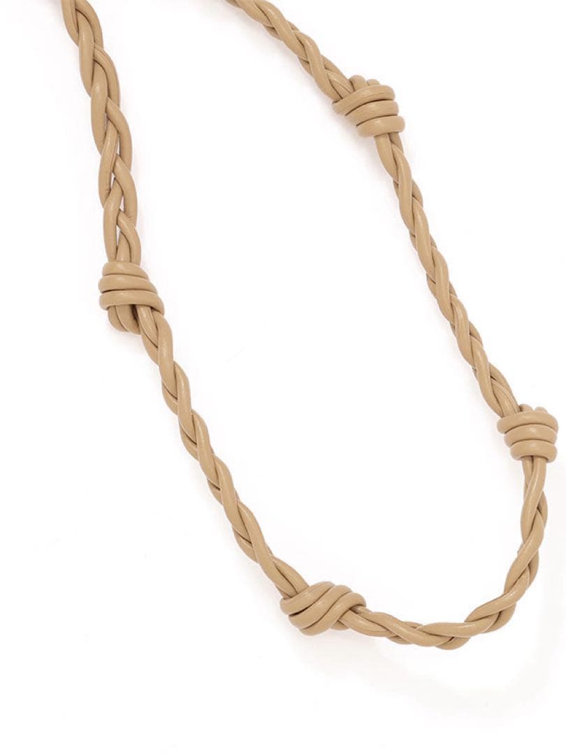 ETRE TOKYO 新作 完売 レザーコードショートマルチストラップ レザー