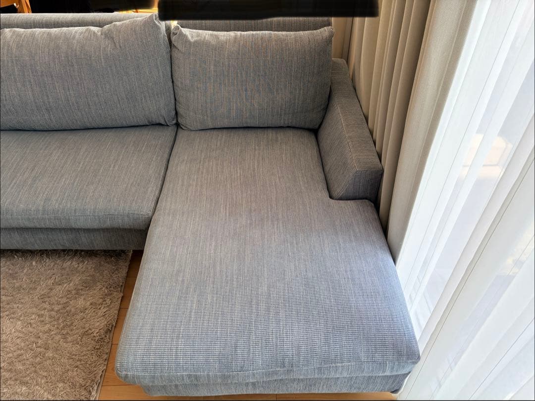 引き取り限定）美品　ACTAS カウチソファー