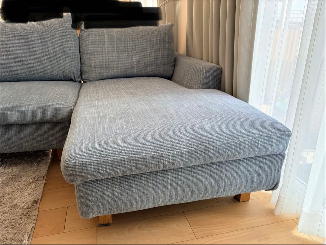 引き取り限定）美品　ACTAS カウチソファー