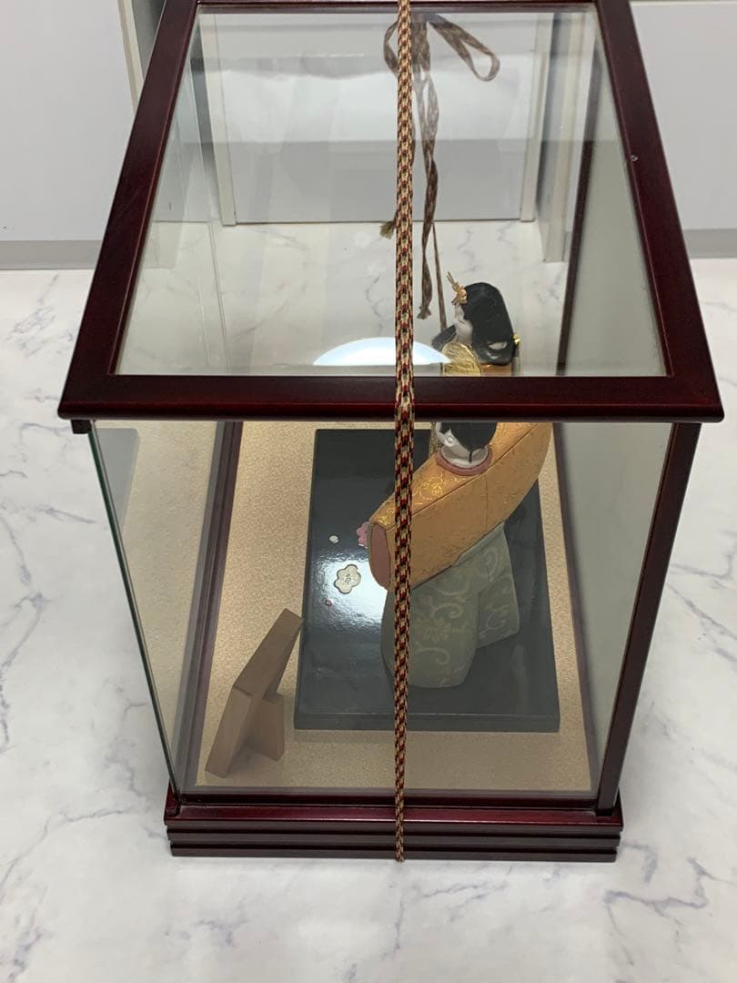 ★最終値下げ★吉徳監製　雛人形　立雛　西軍織本金箔押　正絹　春光雛