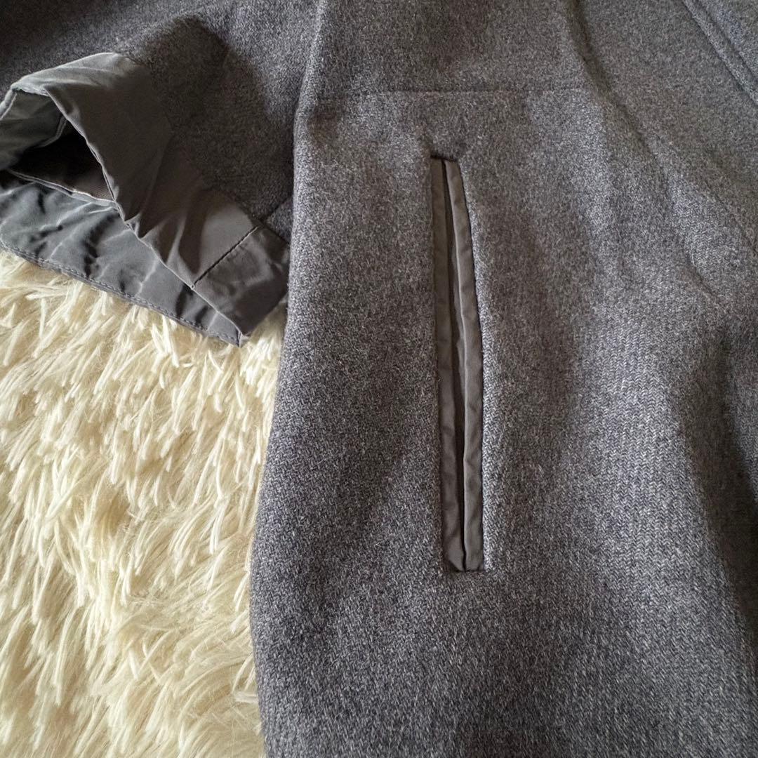 良品✨スポーツマックスコード　ケープコート　3way ファー　オーバーサイズ　L