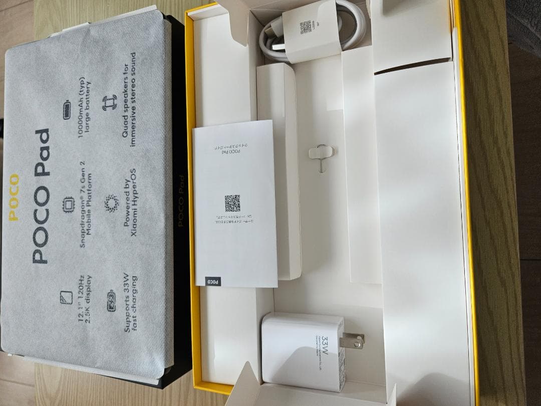 POCOPad グレー 国内版 日本版 Android タブレット Xiaomi