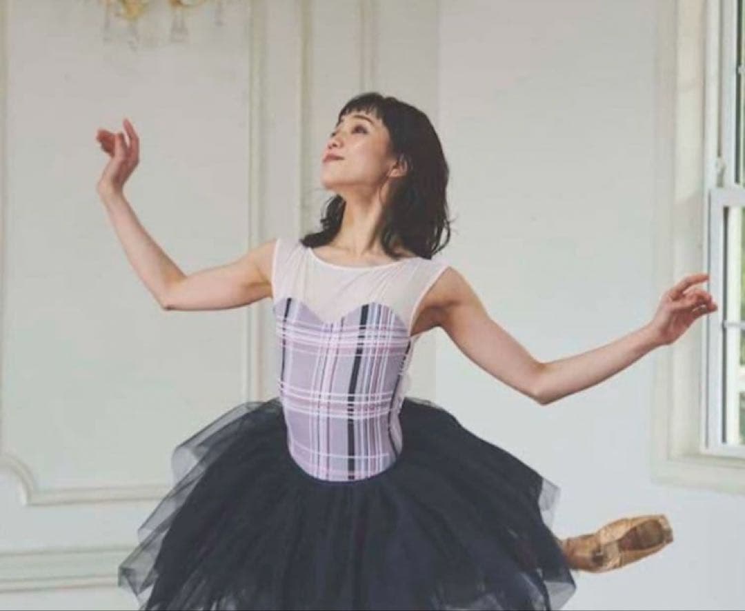 スティナ stina✴︎PレオタードタイプIチェック柄バレエ