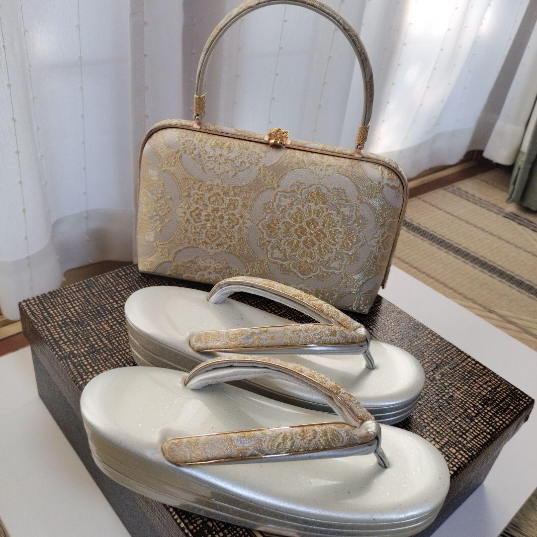 和装用バッグと草履のセット