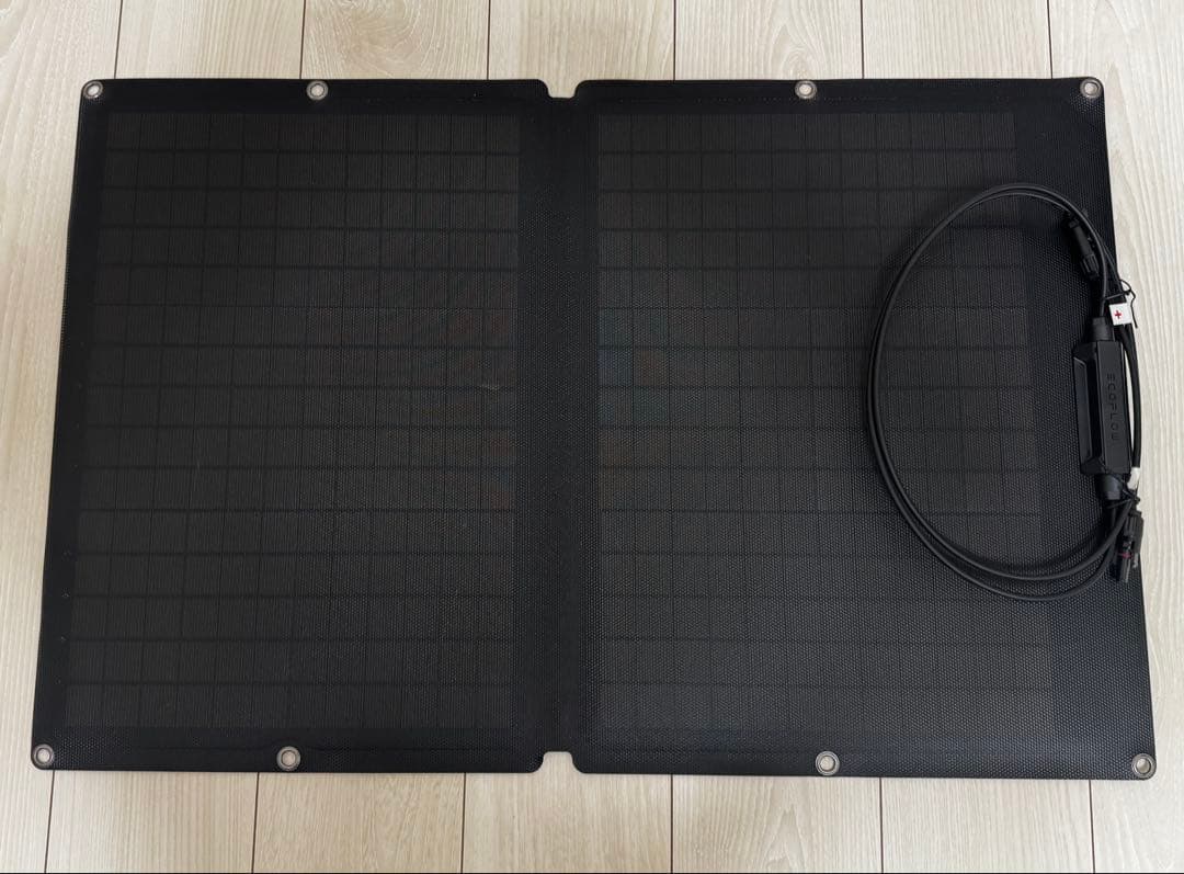 お正月特価！！　新品未使用　ECOFLOW 60W ソーラーパネル