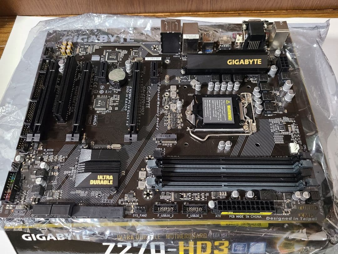 GIGABYTE Z270-HD3 i7 7700K CPUマザボ セット