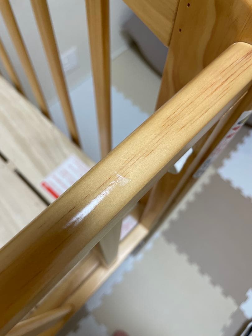 カトージ ベビーベット ハイタイプ 70×120 収納スペース付き