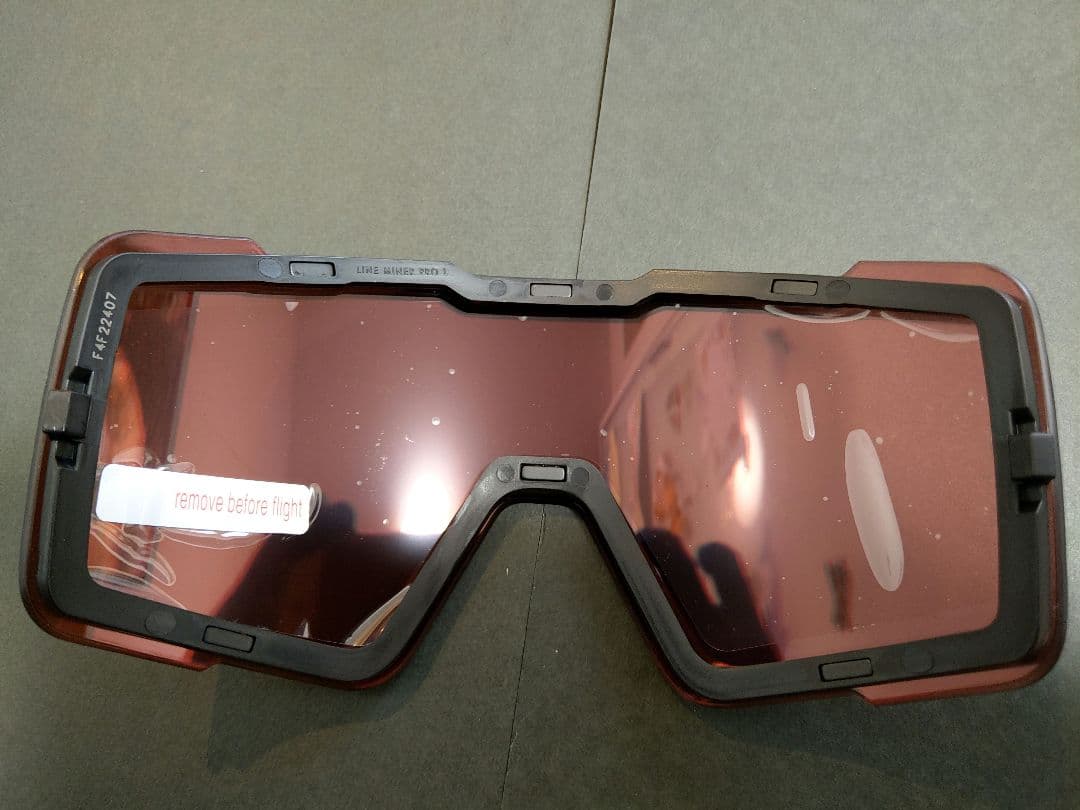 未使用 OAKLEY LINE MINER PRO L レンズ ROSEGOLD