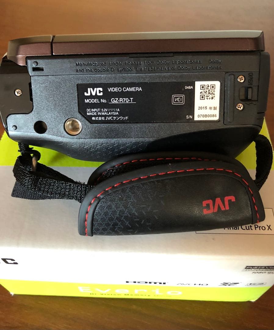 ★ Victor JVC Everio GZ-R70-Tビデオカメラ