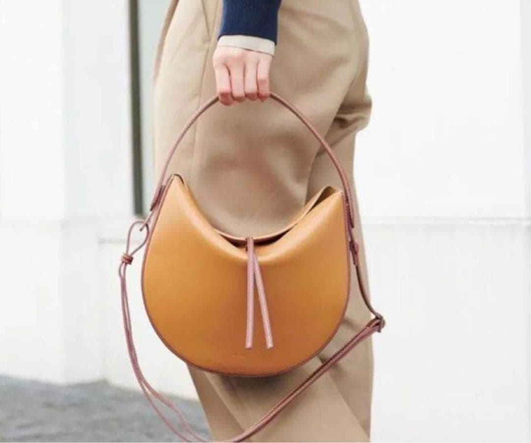 【美品】VASIC GATE MINIショルダーバッグ ブラウン 2way