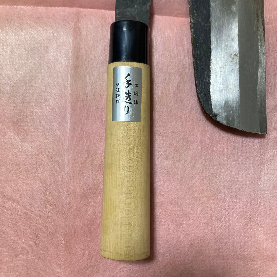 奈良菊一　そば・麺切り包丁 230mm