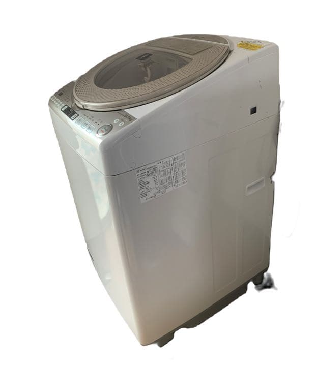 sharp ゴールド　8kg 洗濯機　縦型　ケーズ電機オリジナル　2017年式