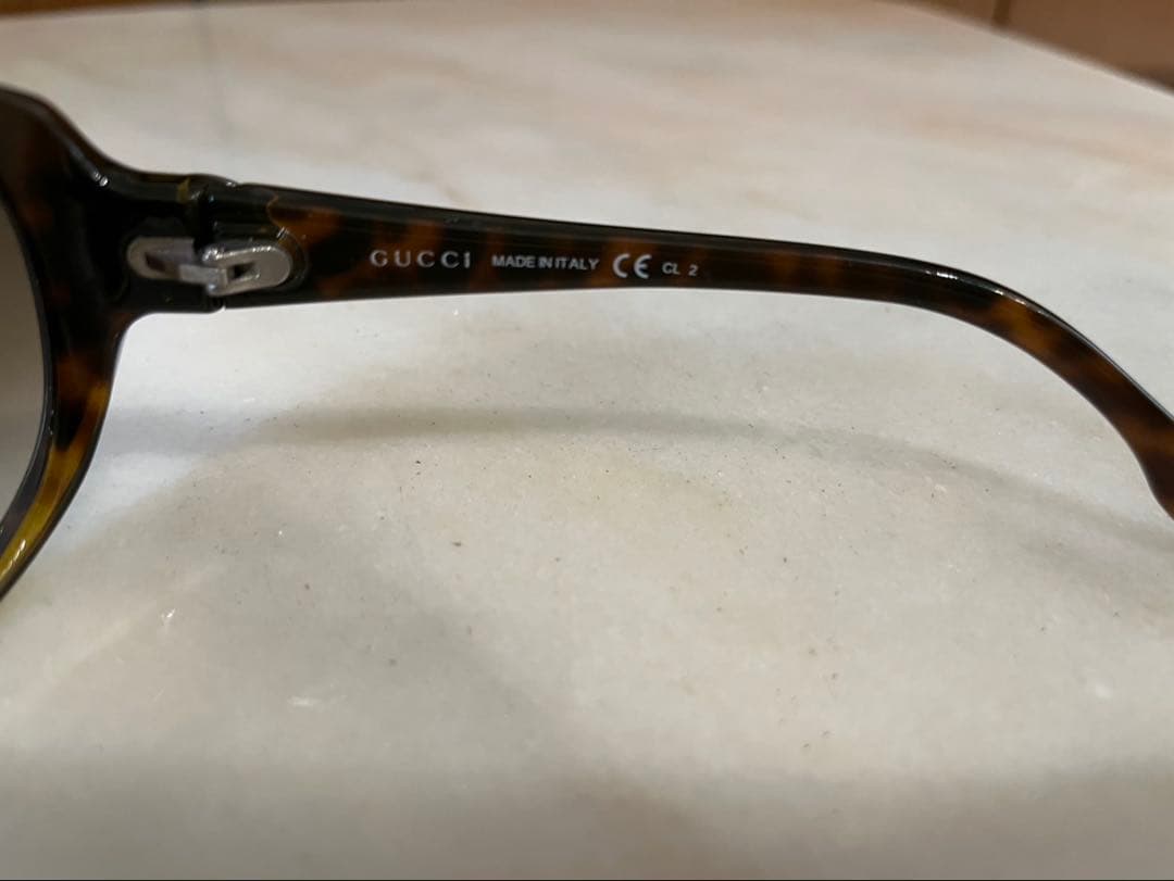 GUCCI べっ甲　ラウンド型　サングラス