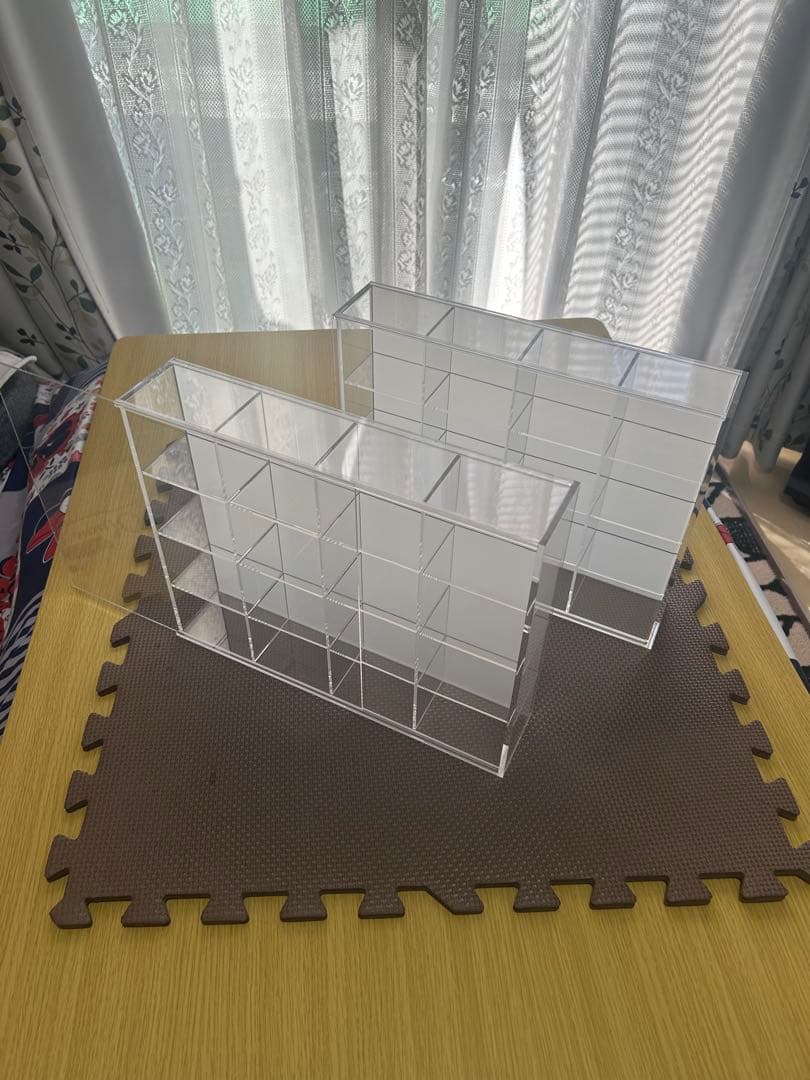 無印良品 コレクションBOX×2個、メガネ・小物ケース×１個、小物ラック×１個