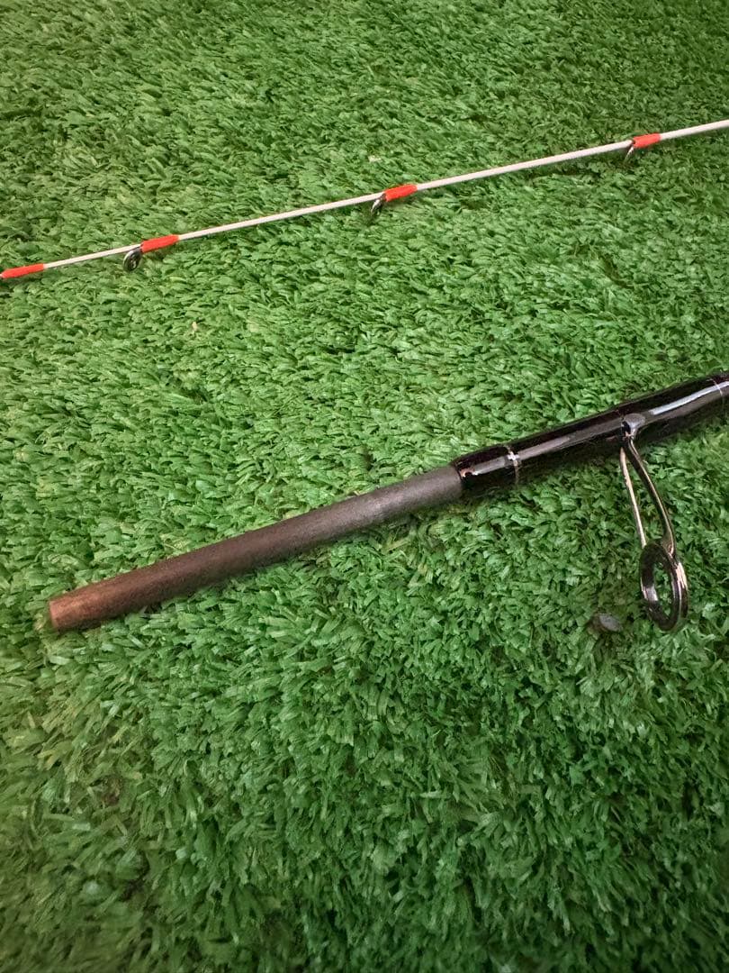 がまかつ ラグゼ スピードメタルX S66H-solidオモリグ用ロッド 超美品