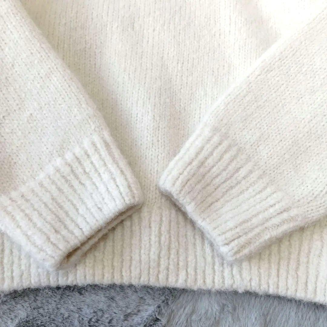 JACQUEMUSジャックムス　23AW　アルパカ　バックロゴ ニット セーター