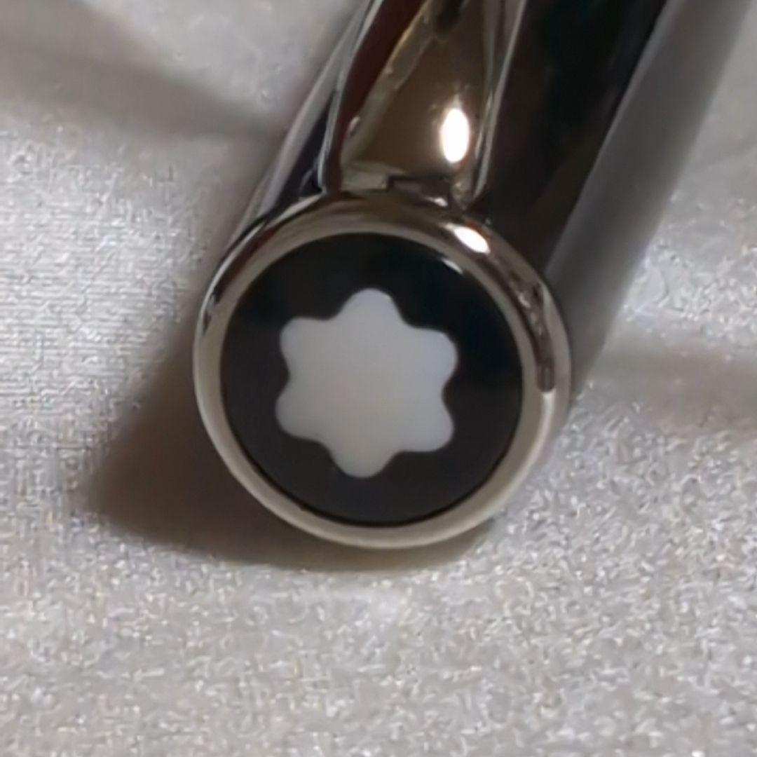 【未使用品♪】 モンブラン ジェネレーション ボールペン プラチナ × ブラック