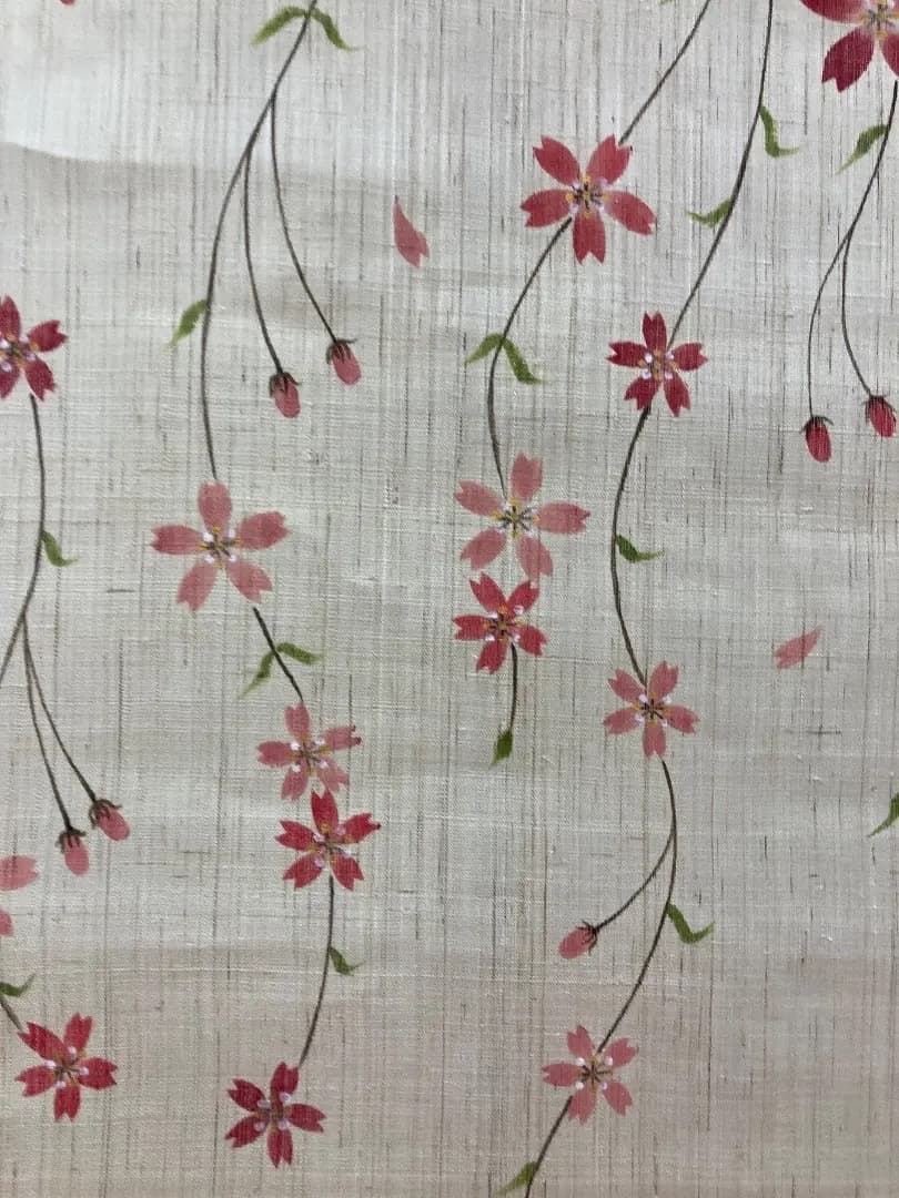 A3 高級な麻のタペストリー　TK14 雛飾り　ひな人形コンパクト雛タペストリー