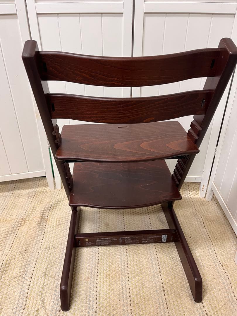 【送料込み】ストッケ トリップトラップ ブラウン シリアルナンバー5