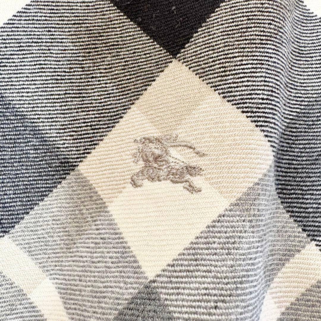 バーバリーブルーレーベル ノバチェック ワンピース ベルト ホースロゴ刺繍