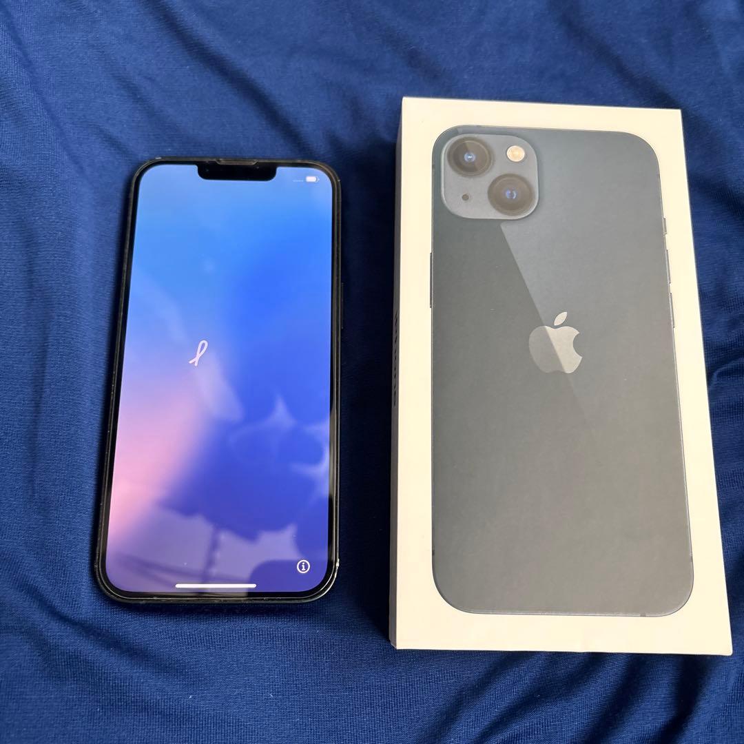 【美品容量86%】iPhone13 128GB ミッドナイト SIMフリー