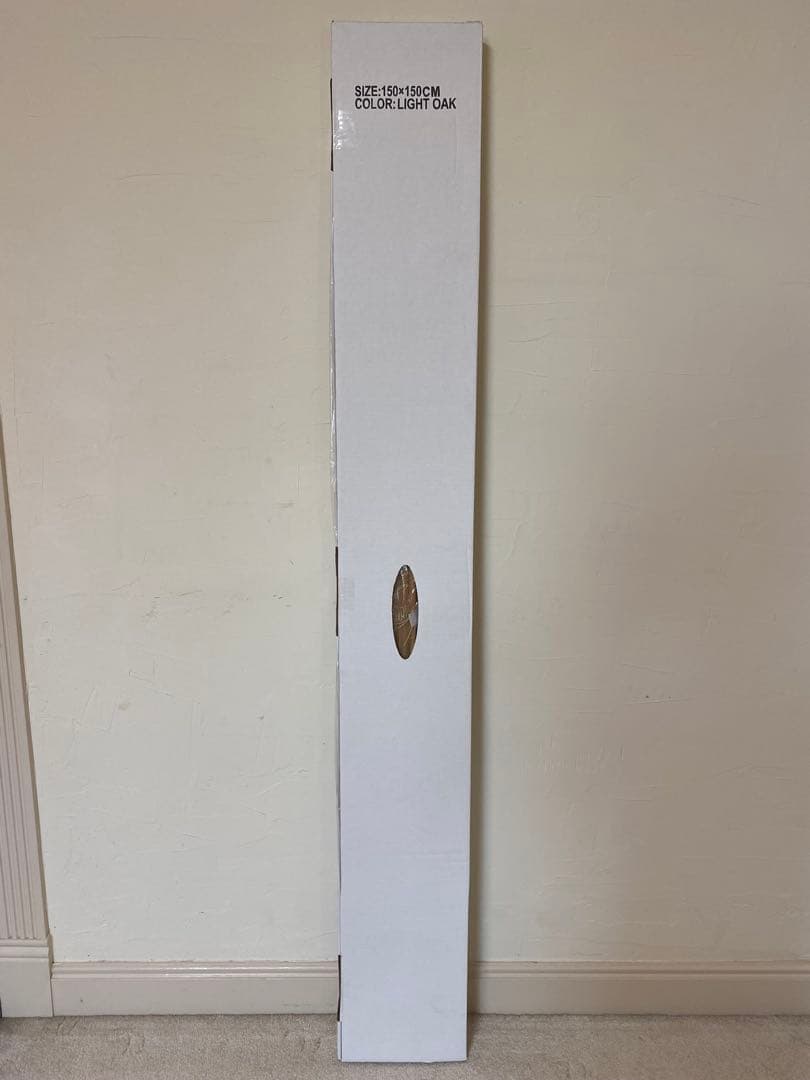 木製ブラインド 150×150cm ライトオーク 新品未使用品