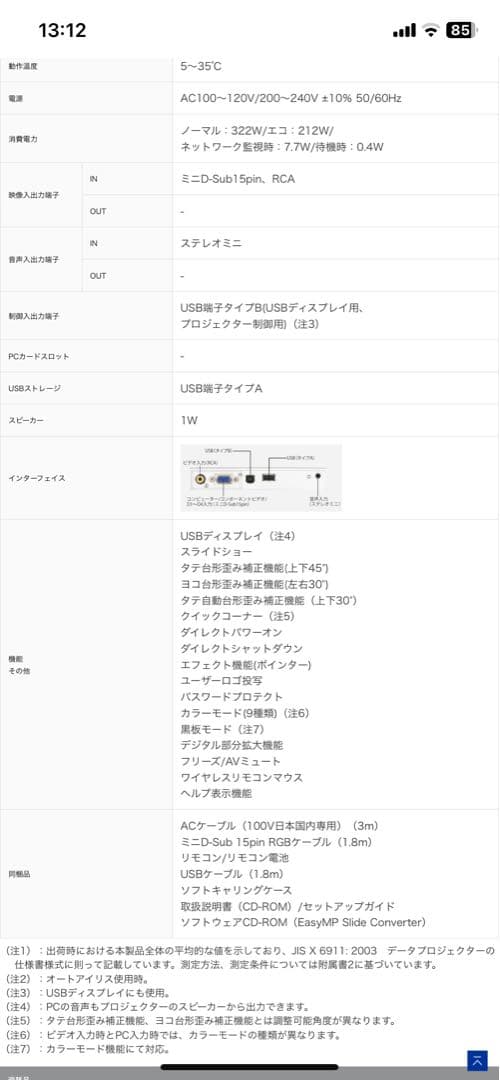EPSON EB-1750 プロジェクター本体　epson offirio