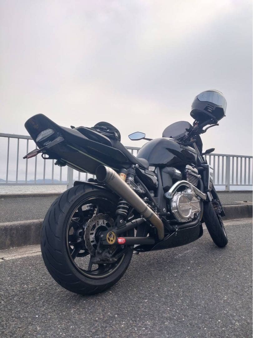 スリップオンマフラー チタンコニカル菅60.5π