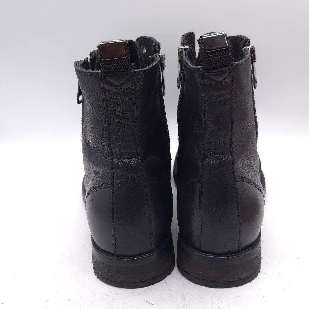 DIESEL ディーゼル レザー レースアップ ブーツ 42 約 27cm