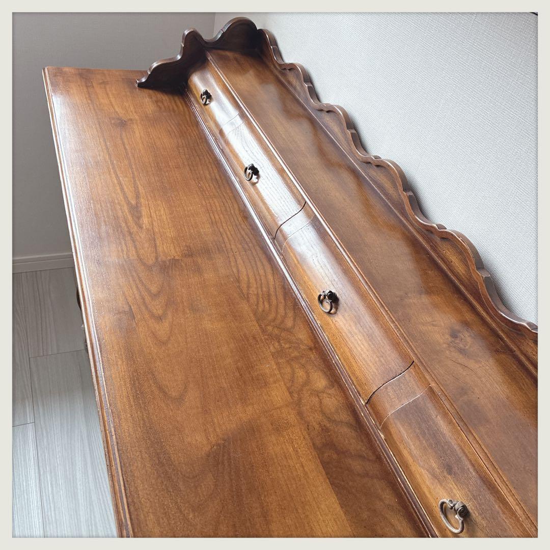 スペインヴィンテージ　バロッサバレンティ　ライティングデスク　背面も綺麗！