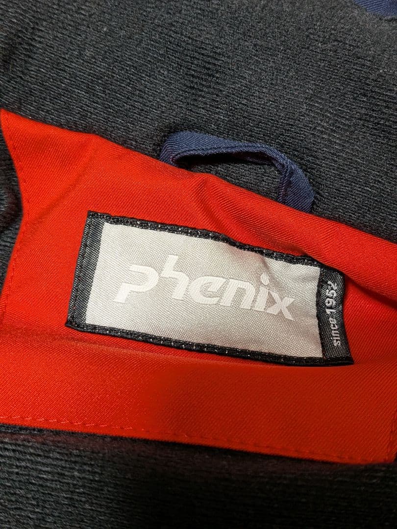 phenix スキーウェアセット 赤/紺 130cm 調整可 フェニックス