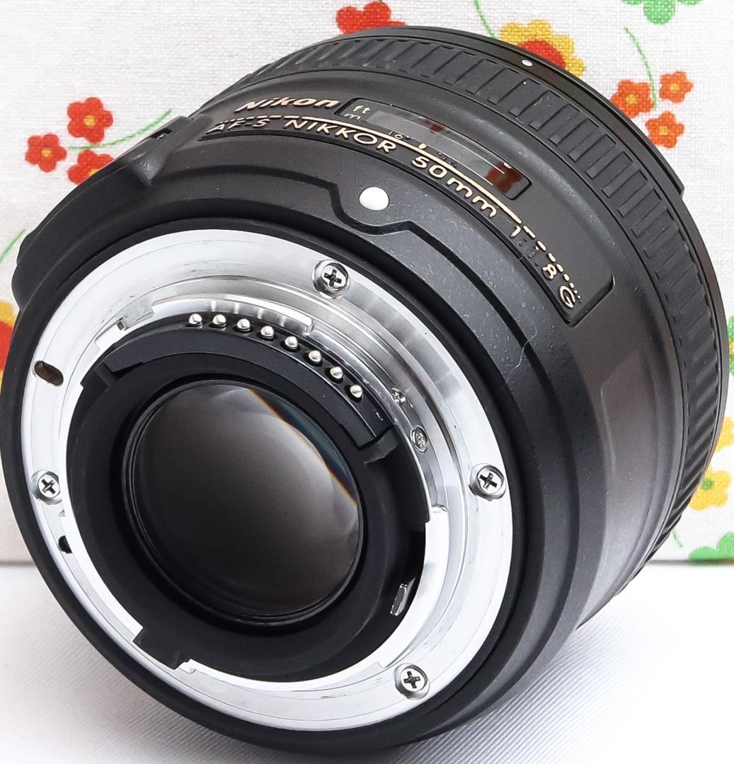 ニコン Nikon AF-S 50mm F1.8G☆背景ふんわり♪☆憧れのボケ感
