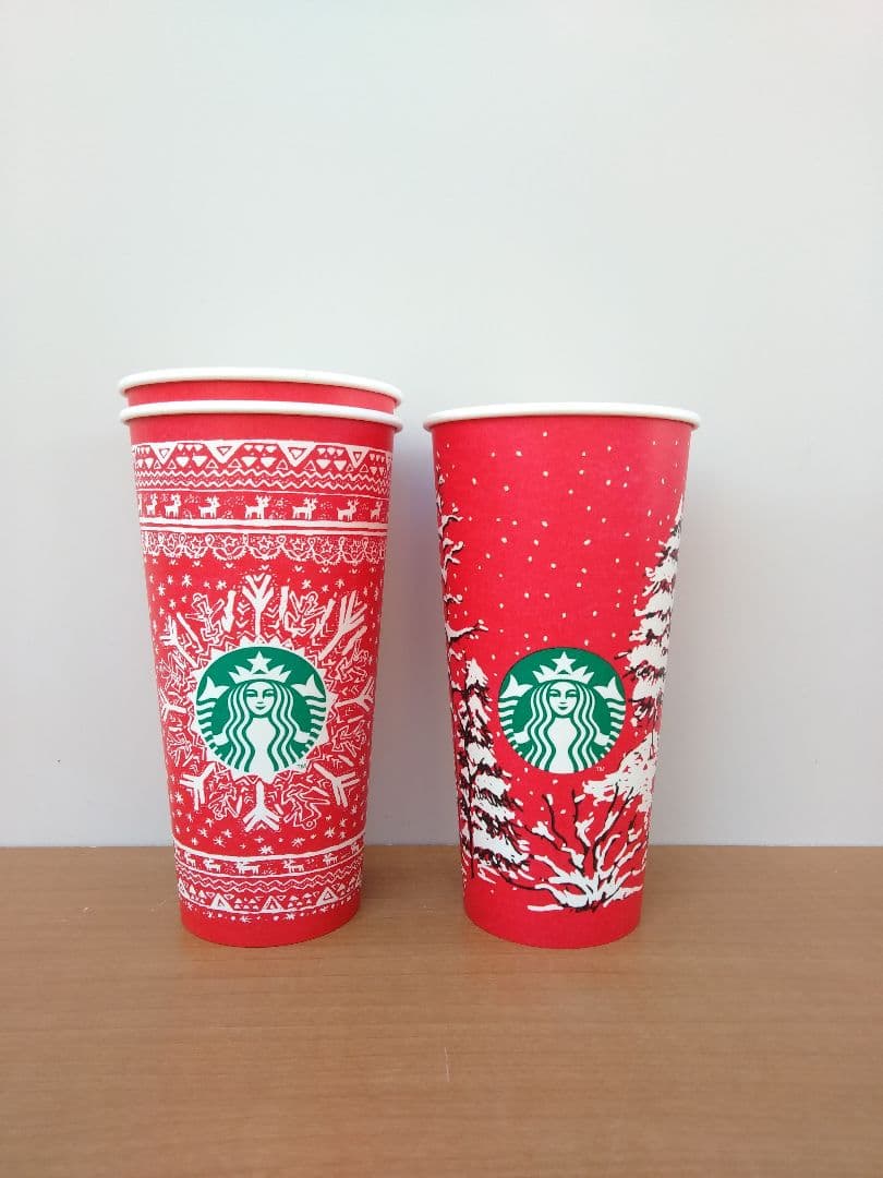 STARBUCKS　スターバックス　ホリデーカップ　2016　未使用　未記入　②
