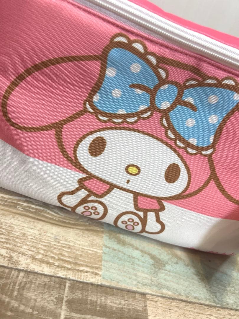 マイメロディ　サンリオ　収納ボックス　折り畳み　ピンク