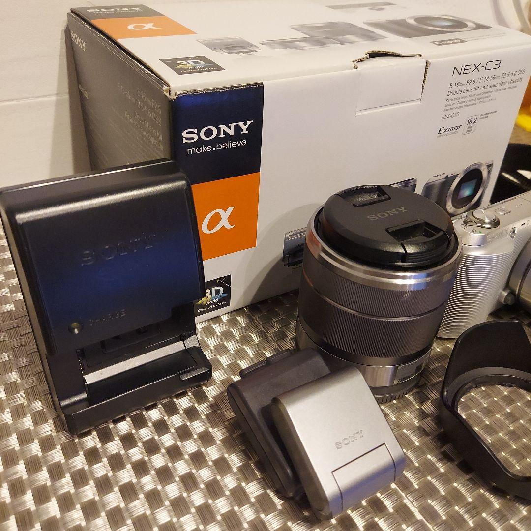 SONY NEX-C3D ダブルレンズセット 　ホワイト