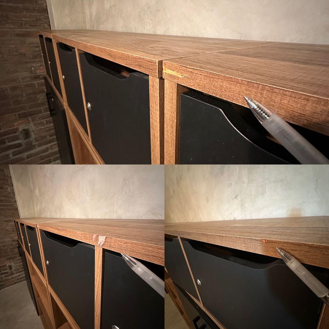 【東京都23区配送無料】オフィス　棚　キャビネット　事務所　書類　収納　セット