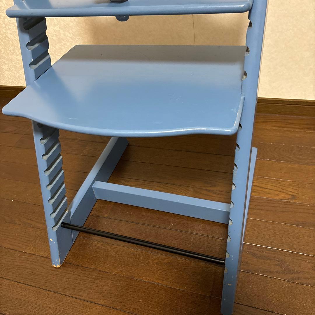 【希少カラー】ストッケ トリップトラップ ハイチェア シリアル3 ダークブルー