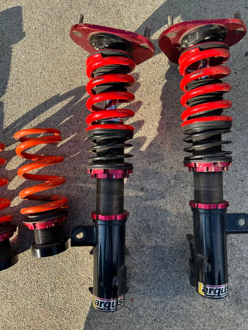 ゆLargusラルグス 全長調整式車高調キット 50プリウス