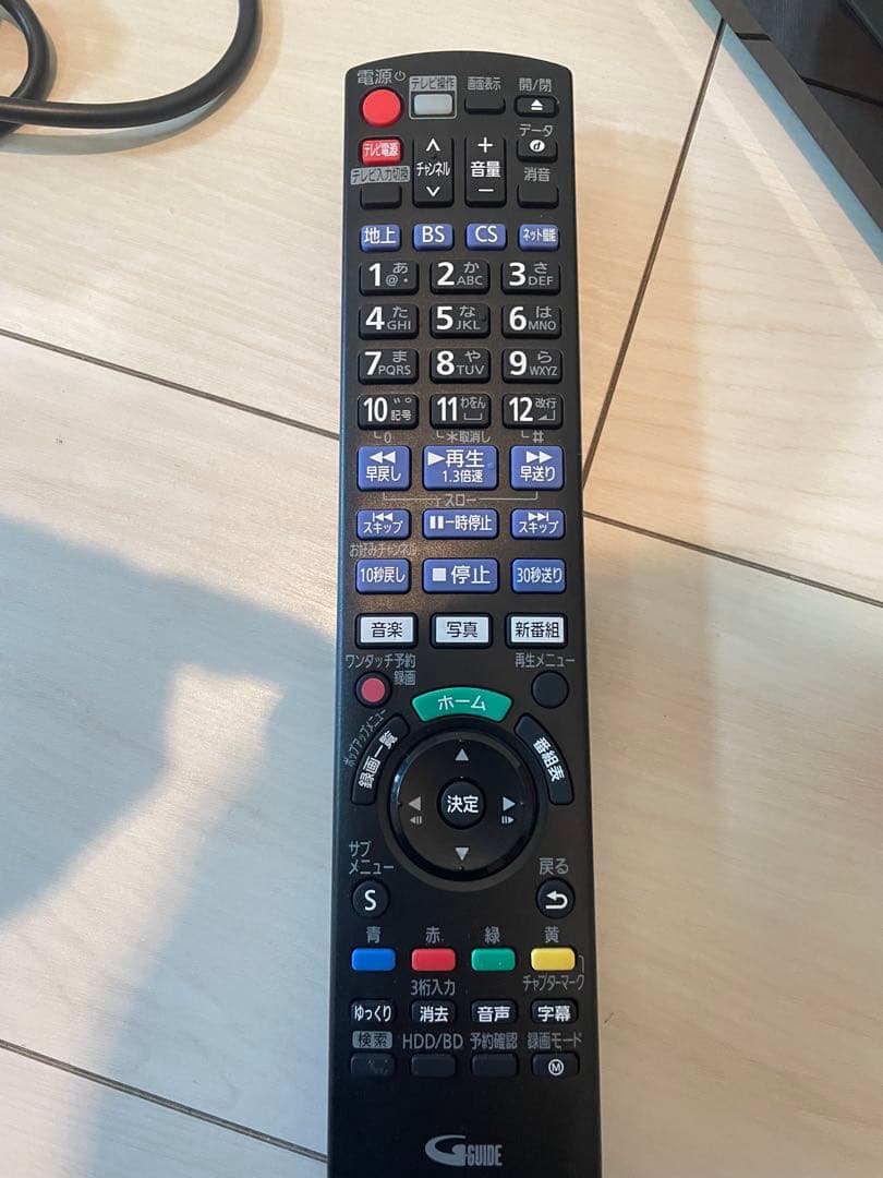 パナソニック　ディーガ　DMR-BCW1060 ブルーレイレコーダー　2019年