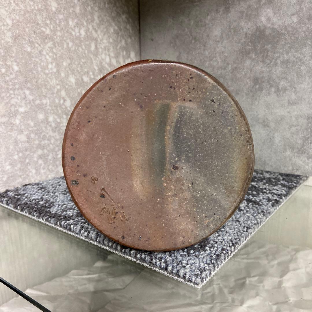 清水妙子　備前焼　水差し　ピッチャー　作家物　25センチ