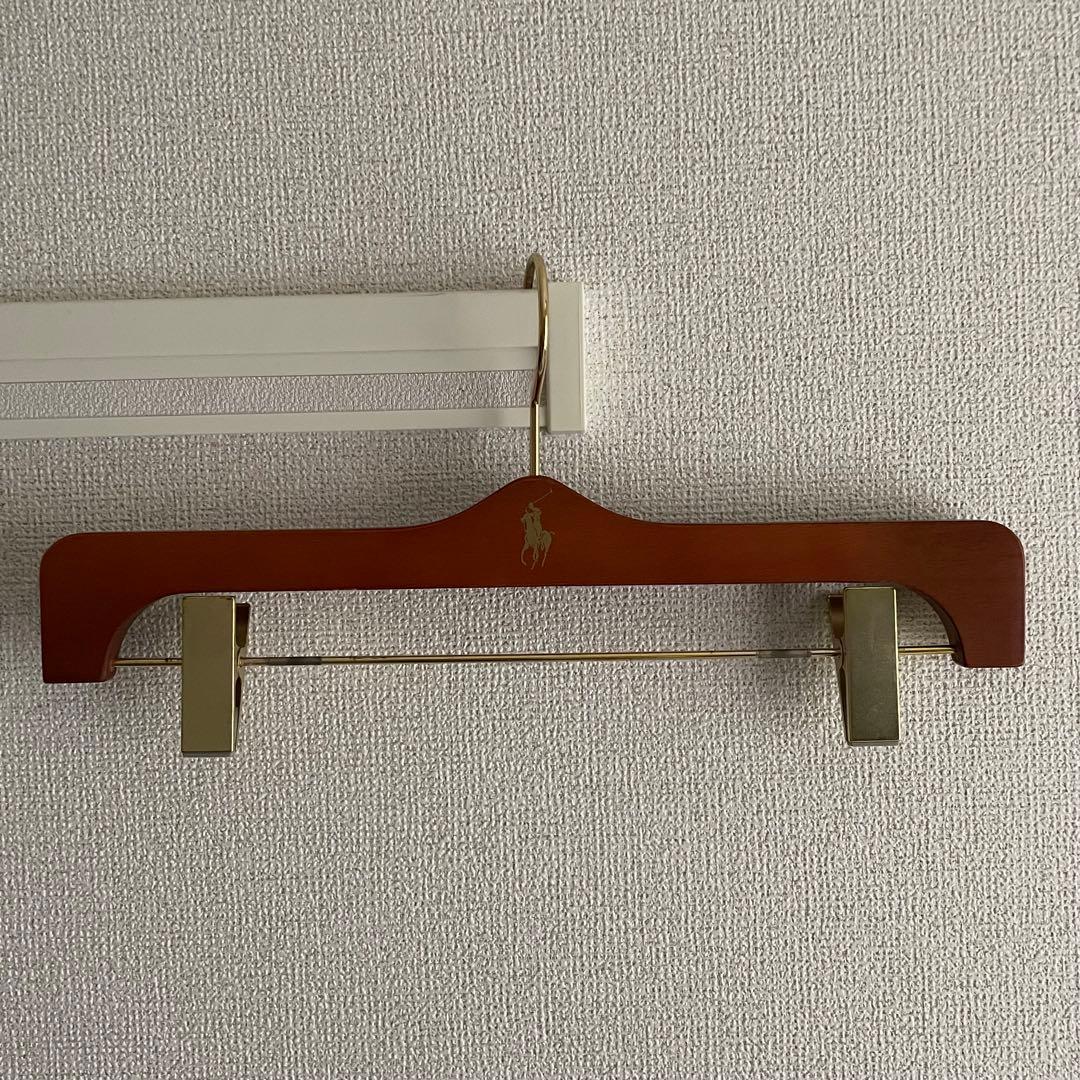 【非売品】ラルフローレン　木製ハンガー　スーツ　ジャケット　ボトムス　セット