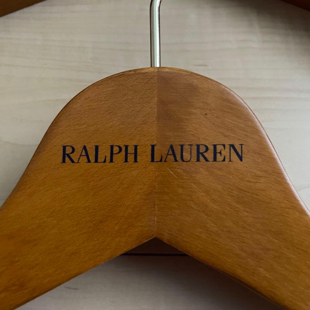 【非売品】ラルフローレン　木製ハンガー　スーツ　ジャケット　ボトムス　セット